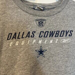 Reebok (old tag) Vintage Dallas Cowboys NFL Equipment T-Shirt 2XL